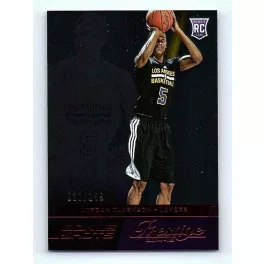   2014-15 Panini Prestige Plus Base Red #195 Jordan Clarkson RC   022/199