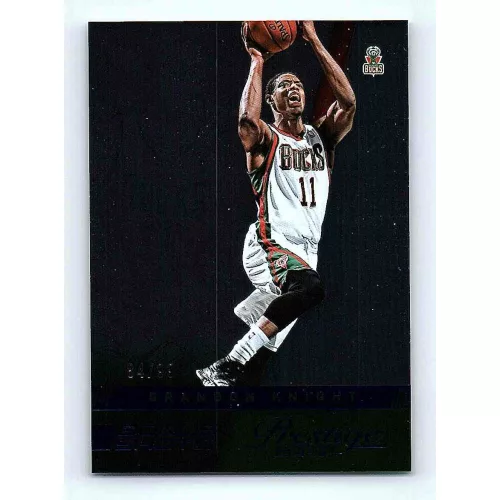2014-15 Panini Prestige Plus Base Blue #56 Brandon Knight    84/99