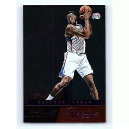   2014-15 Panini Prestige Plus Base Purple #58 DeAndre Jordan    17/49
