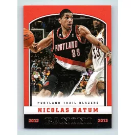 2012-13 Panini Basketball Base #129 Nicolas Batum