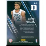 2016-17 Panini Day Collegiate Memorabilia Galactic Window #10 Justise Winslow   MEM 19/25