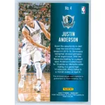 2016-17 Panini Day Memorabilia Galactic Window #4 Justin Anderson   MEM 21/25