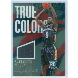   2014-15 Panini Prestige Plus True Colors Materials #66 Russ Smith RC  MEM 066/199