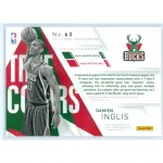 2014-15 Panini Prestige Plus True Colors Materials #63 Damien Inglis RC  MEM 013/199