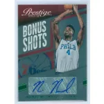 2014-15 Panini Prestige Plus Bonus Shots Autographs Green #20 Nerlens Noel  AU  1/5