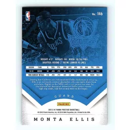 2013-14 Panini Prestige Base #146 Monta Ellis