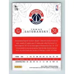 2016-17 Excalibur Base #178 Tomas Satoransky RC