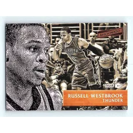   2016-17 Aficionado Basketball Base Artist's Proof #52 Russell Westbrook