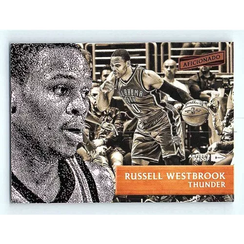 2016-17 Aficionado Basketball Base Artist's Proof #52 Russell Westbrook