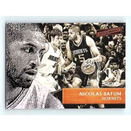   2016-17 Aficionado Basketball Base Artist's Proof #76 Nicolas Batum