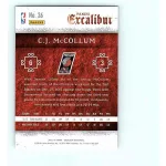 2015-16 Excalibur Base #36 C.J. McCollum
