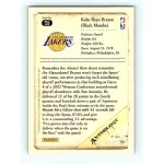 2012-13 Panini Kobe Anthology Base #59 Kobe Bryant