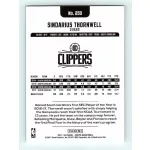 2017-18 NBA Hoops Base #250 Sindarius Thornwell RC