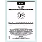 2017-18 NBA Hoops Base #268 T.J. Leaf RC