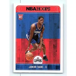 2017-18 NBA Hoops Base #289 Jawun Evans RC