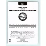 2017-18 NBA Hoops Base #3 Dario Saric