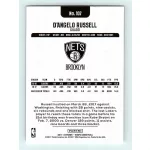2017-18 NBA Hoops Base #107 D'angelo Russell
