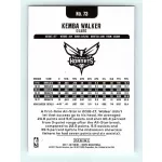 2017-18 NBA Hoops Base #73 Kemba Walker