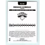 2017-18 NBA Hoops Base #104 Mindaugas Kuzminskas