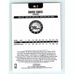 2017-18 NBA Hoops Base #3 Dario Saric