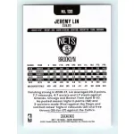 2017-18 NBA Hoops Base #132 Jeremy Lin