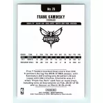 2017-18 NBA Hoops Base #75 Frank Kaminsky