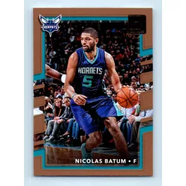 2017-18 Donruss Basketball Base #17 Nicolas Batum