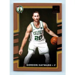 2017-18 Donruss Basketball Base #10 Gordon Hayward