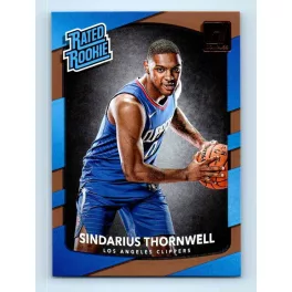   2017-18 Donruss Basketball Rated Rookie #194 Sindarius Thornwell RC