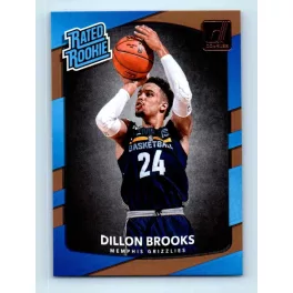   2017-18 Donruss Basketball Rated Rookie #152 Dillon Brooks RC