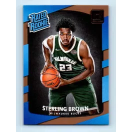   2017-18 Donruss Basketball Rated Rookie #165 Sterling Brown RC
