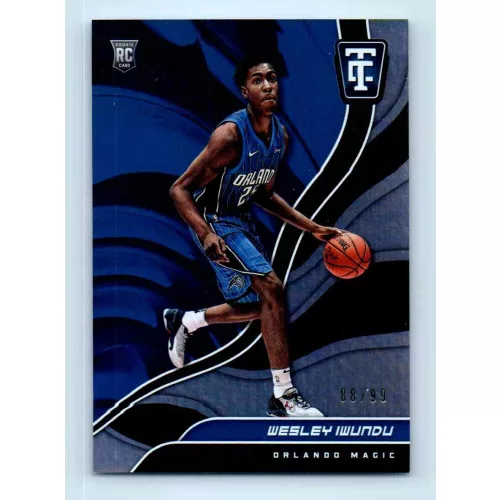 2017-18 Totally Certified Rookie Blue #137 Wesley Iwundu RC   88/99