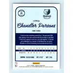 2016-17 Donruss Basketball Base #31 Chandler Parsons