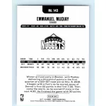 2017-18 NBA Hoops Base #143 Emmanuel Mudiay