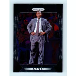 2017-18 Prizm Basketball Base #40 Dwane Casey