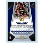2017-18 Prizm Basketball Base #224 Myles Turner