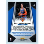 2017-18 Prizm Basketball Base #276 Willy Hernangomez