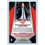 2017-18 Prizm Basketball Base #110 Mike Budenholzer