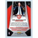 2017-18 Prizm Basketball Base #110 Mike Budenholzer