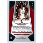 2017-18 Prizm Basketball Base #57 Justise Winslow