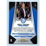 2017-18 Prizm Basketball Base #10 Brett Brown