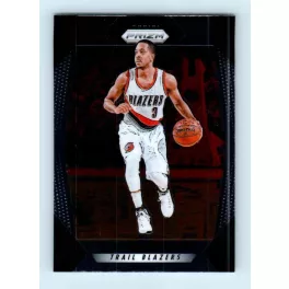 2017-18 Prizm Basketball Base #142 C.J. McCollum