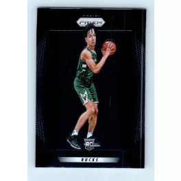 2017-18 Prizm Basketball Base #181 D.J. Wilson RC