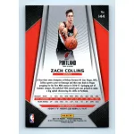 2017-18 Prizm Basketball Base #144 Zach Collins RC