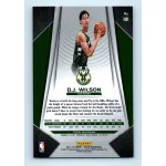 2017-18 Prizm Basketball Base #181 D.J. Wilson RC