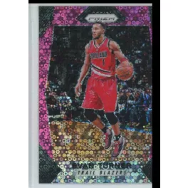   2017-18 Prizm Basketball Base Fast Break Pink #148 Evan Turner    47/50