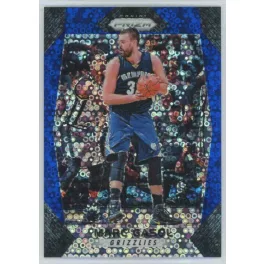   2017-18 Prizm Basketball Base Fast Break Blue #204 Marc Gasol    144/175