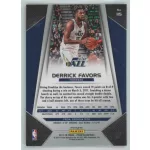 2017-18 Prizm Basketball Base Fast Break #115 Derrick Favors