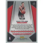 2017-18 Prizm Basketball Base Fast Break #144 Zach Collins RC