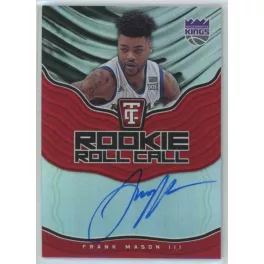   2017-18 Totally Certified Rookie Roll Call #RRC-FM Frank Mason III RC AU